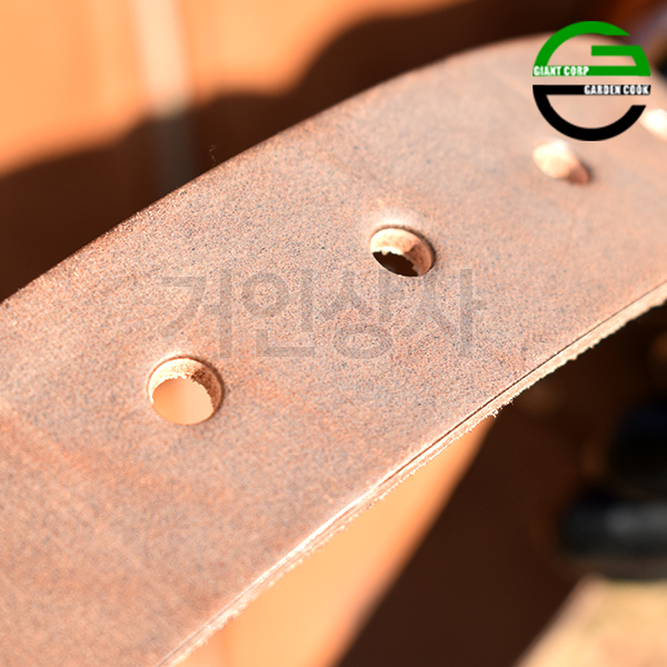 가든쿡 통소가죽 벨트 GB-2 전지가위벨트 전동 전정 가위집 조경 작업 프리미엄 허리띠