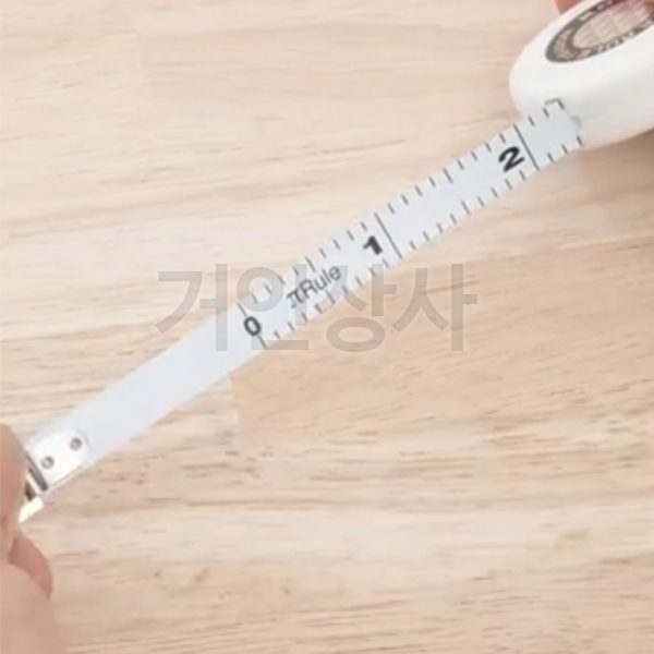 KDS 파이 줄자 2M F10-02DM / 원둘레 원주 직경 측정 배관 파이프 휴대용