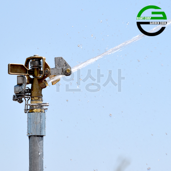가든쿡 신주 스프링클러 삼각대 2000 세트 GW-210B-T2·황동 각도조절 농업용 관수