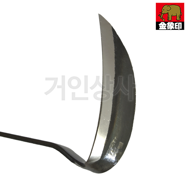 일제 코끼리표 금상인 왼손용 단조호미(소·고급형) / 잡초제거기 호미 뿌리제거 원예 농기구